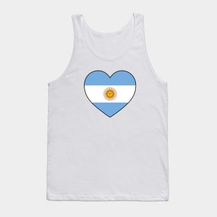 Heart - Argentina _044 Tank Top